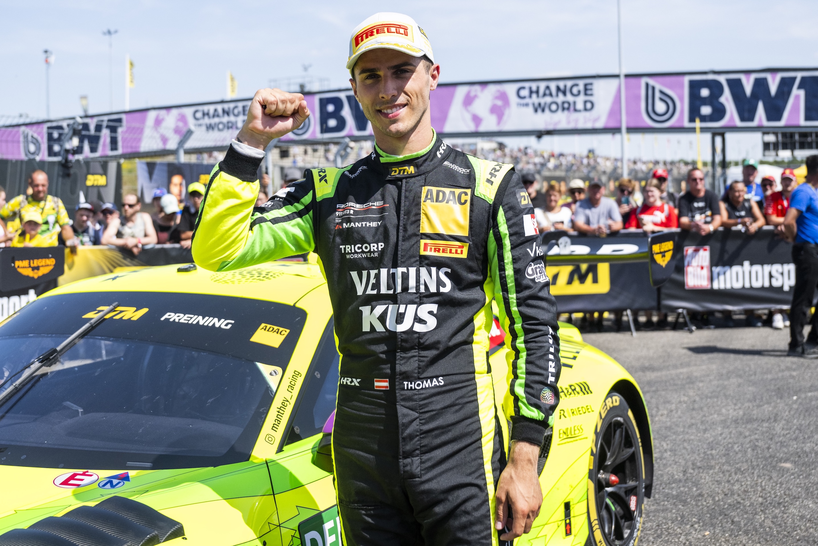 DTM: Thomas Preining dvojnásobný šampion DTM, Engel vyhrál závod