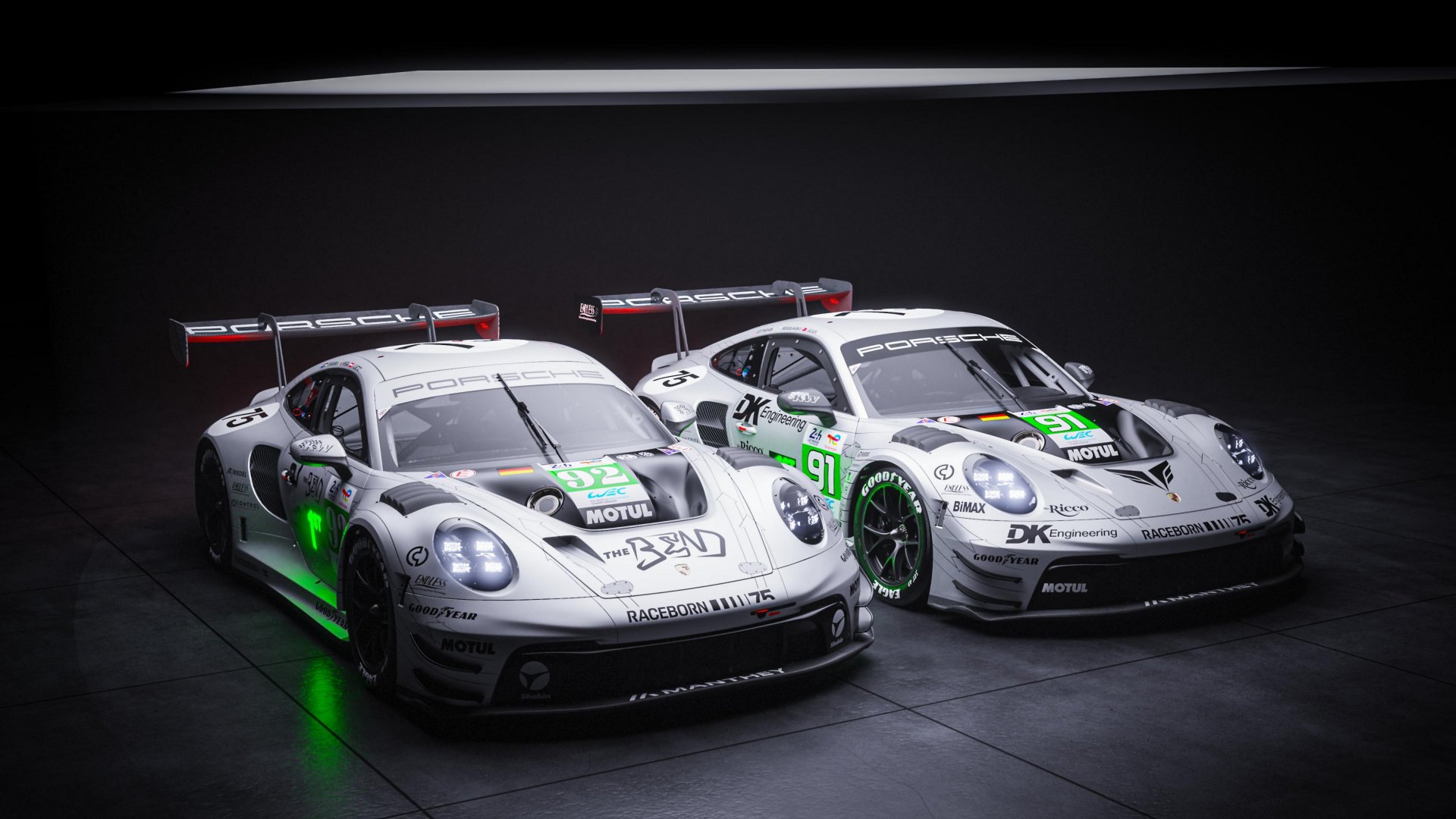 Porsche veze do Le Mans retro barvy - vzpomíná na 356 SL Coupé