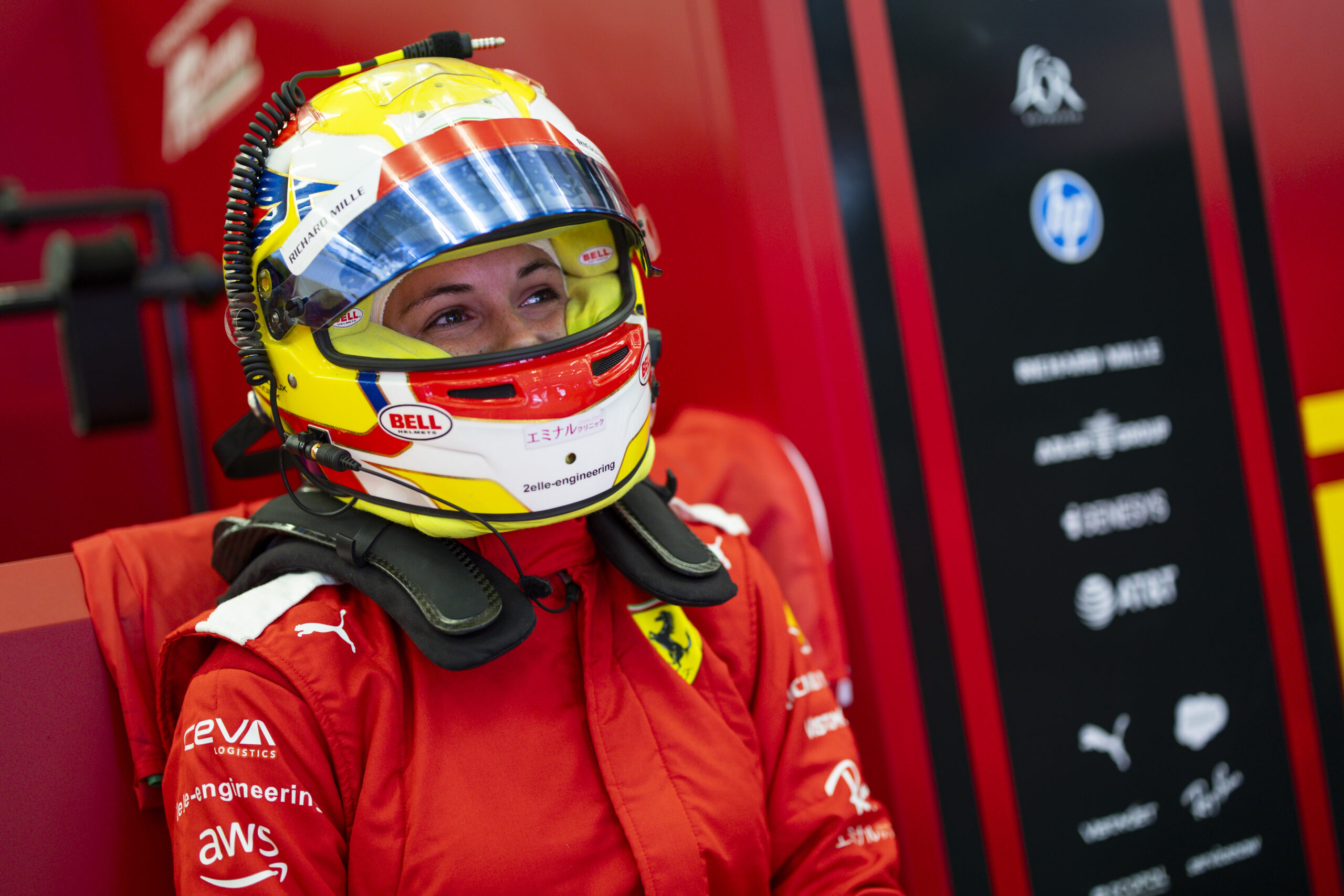 Lilou Wadoux jako ženská budoucnost Ferrari