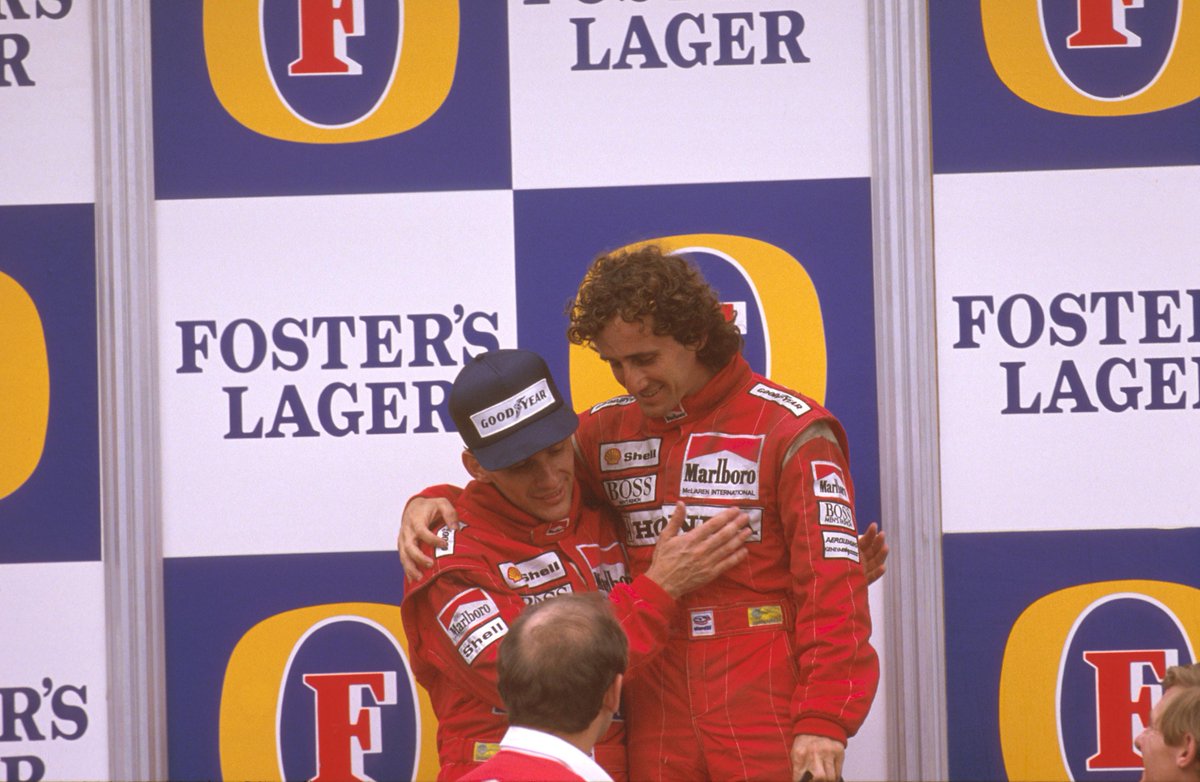 Prost se během kvalifikace převlékl do civilu: Kolo bylo perfektní, Senna mě nepřekoná