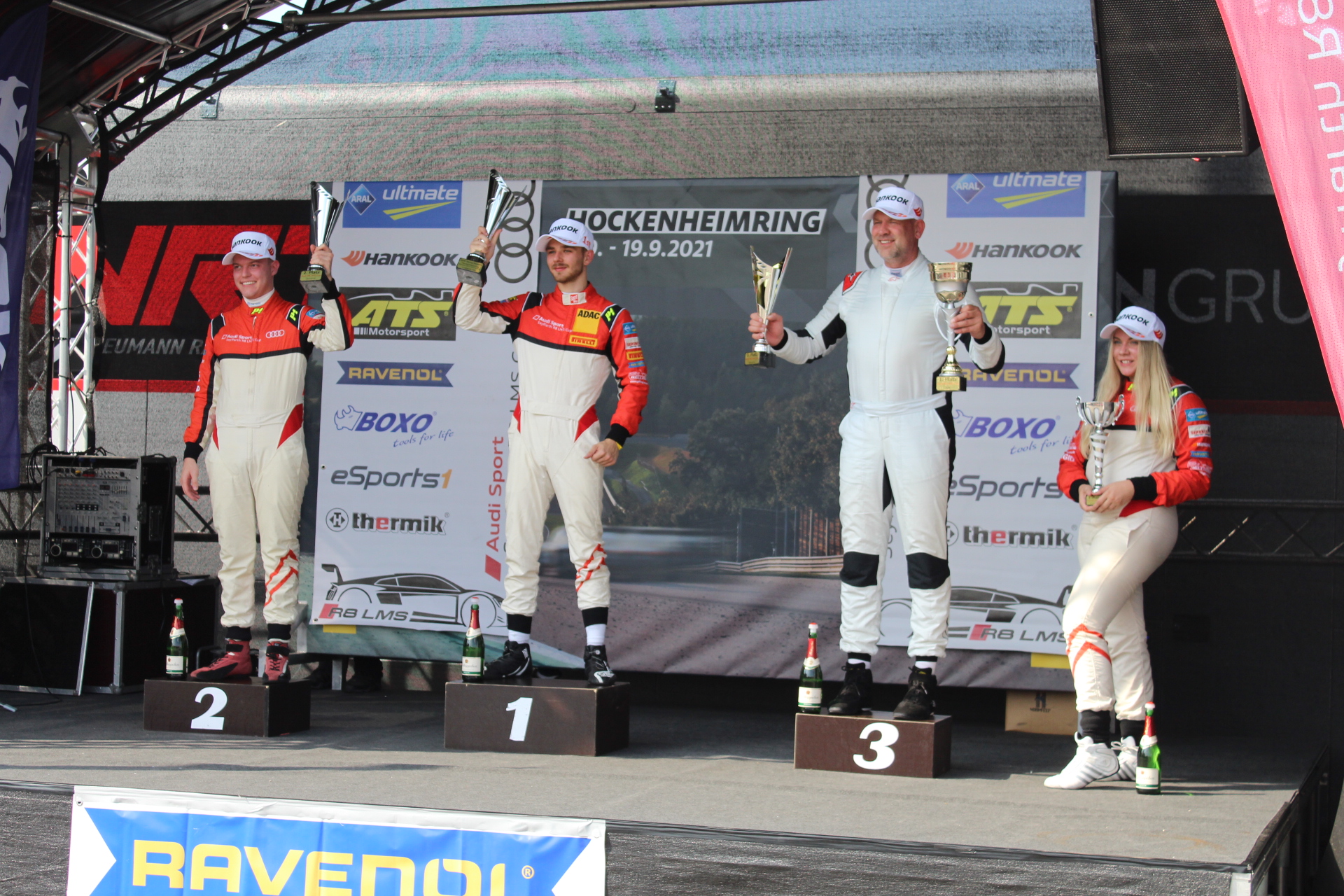 Audi Sport Seyffarth R8 LMS Cup na Hockenheimu: Rogalski neohroženě vyhrál