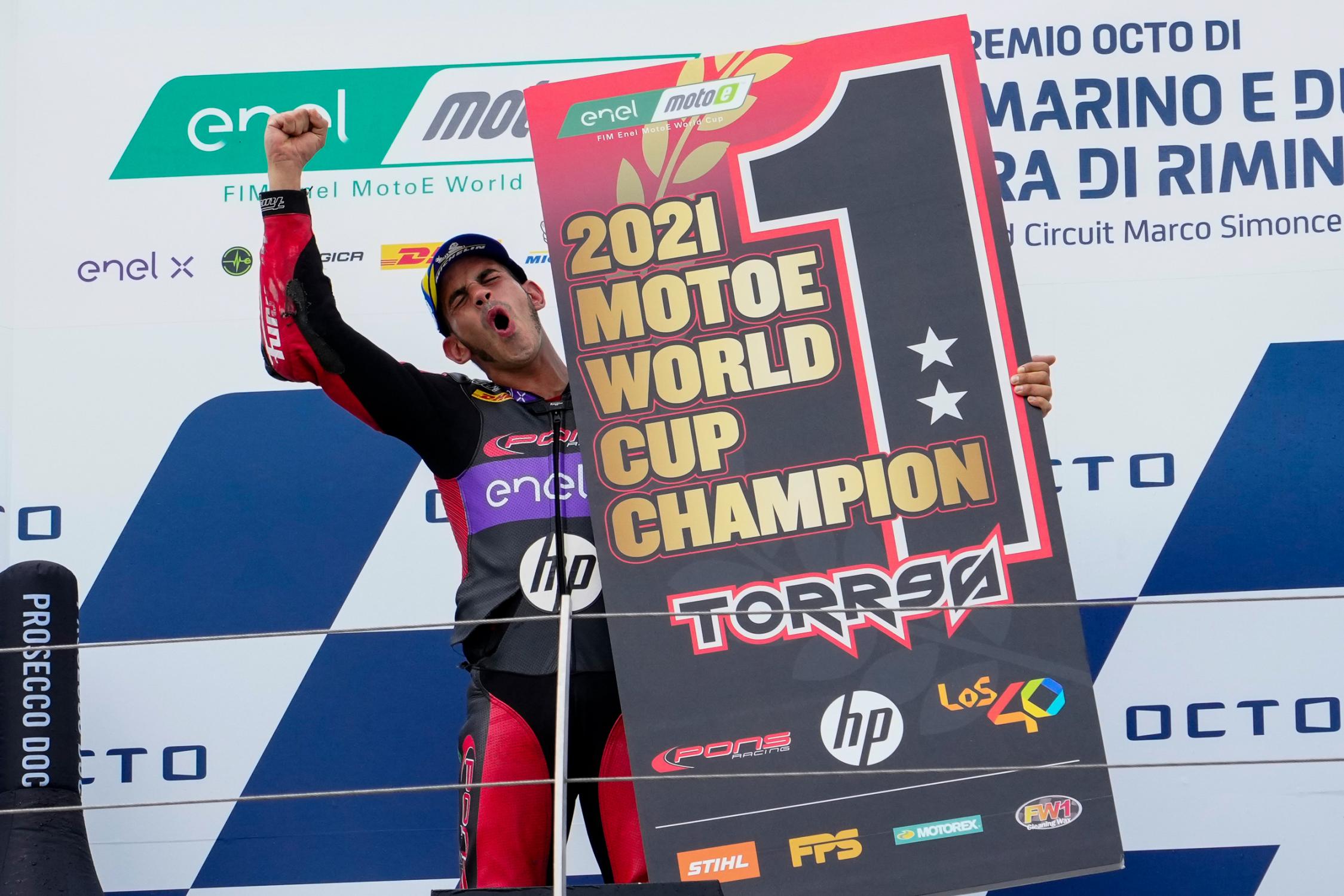 Jordi Torres je dvojnásobným šampionem MotoE