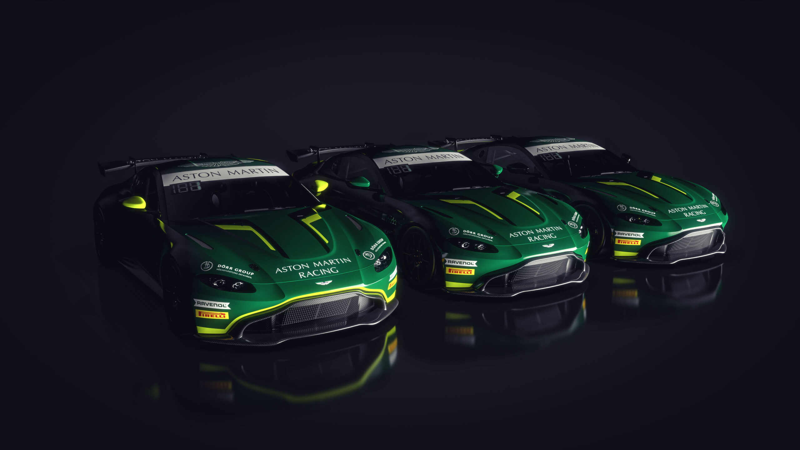 Dörr Motorsport nasadí tři vozy Aston Martin Vantage GT4