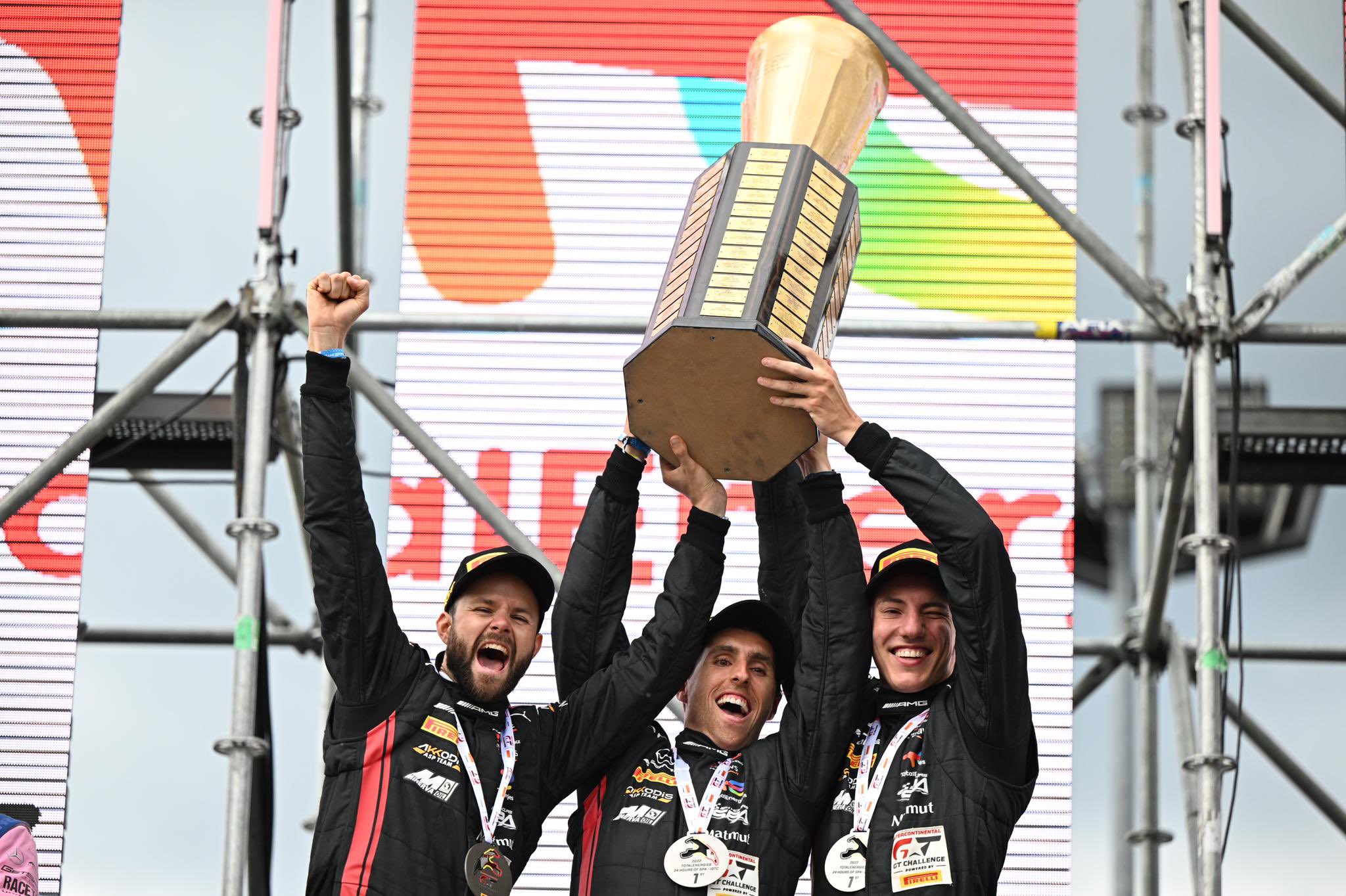 Marciello, Gounon a Juncadella vítězí ve 24 hodinovém závodě ve Spa