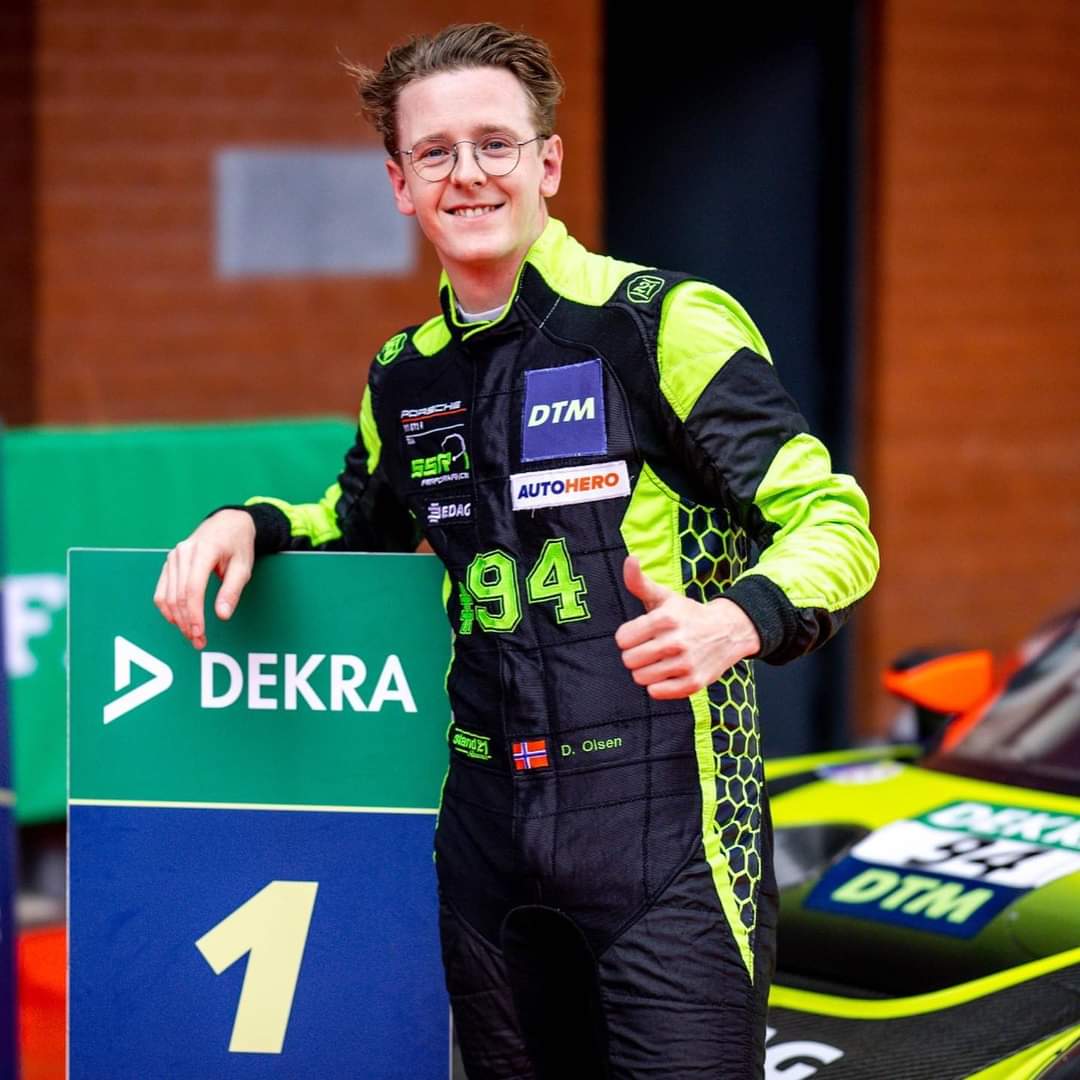 Dennis Olsen poprvé vítězí v DTM