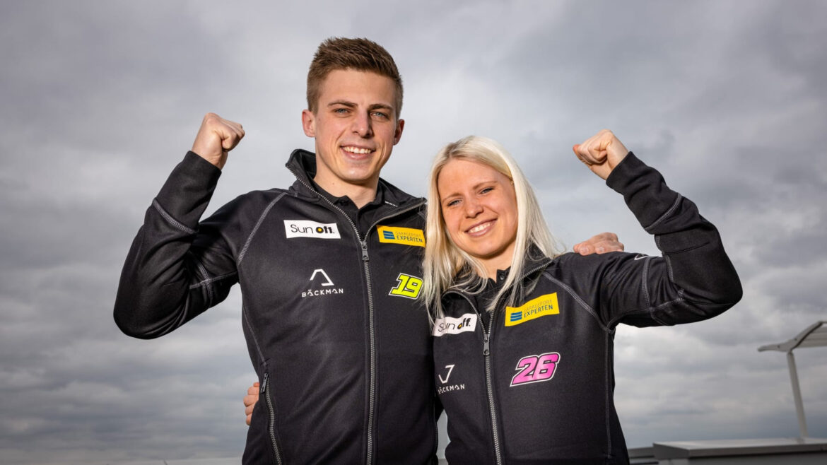 Jessica a Andreas Bäckmanovi pojedou na Monze v rámci GT4 European Series