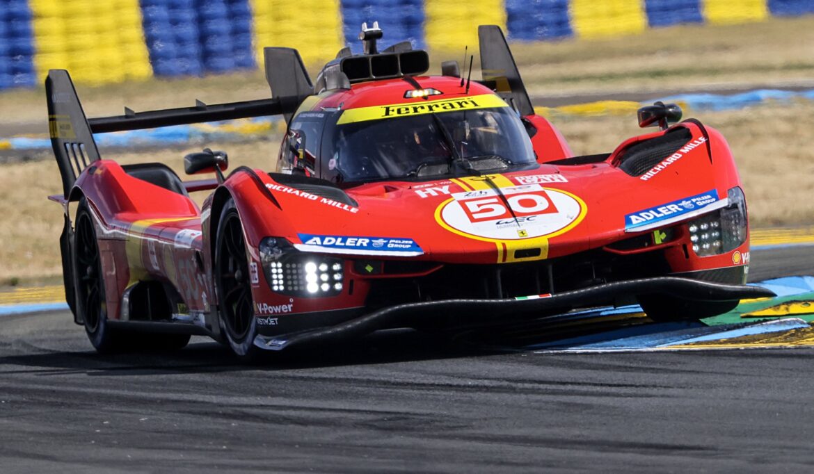 Ferrari získává pole position pro 24 hodin v Le Mans