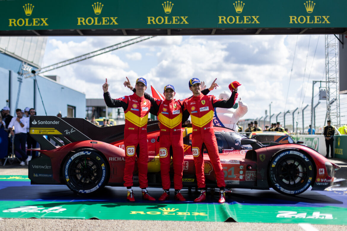 Ferrari vítězí v Le Mans po 58 letech!