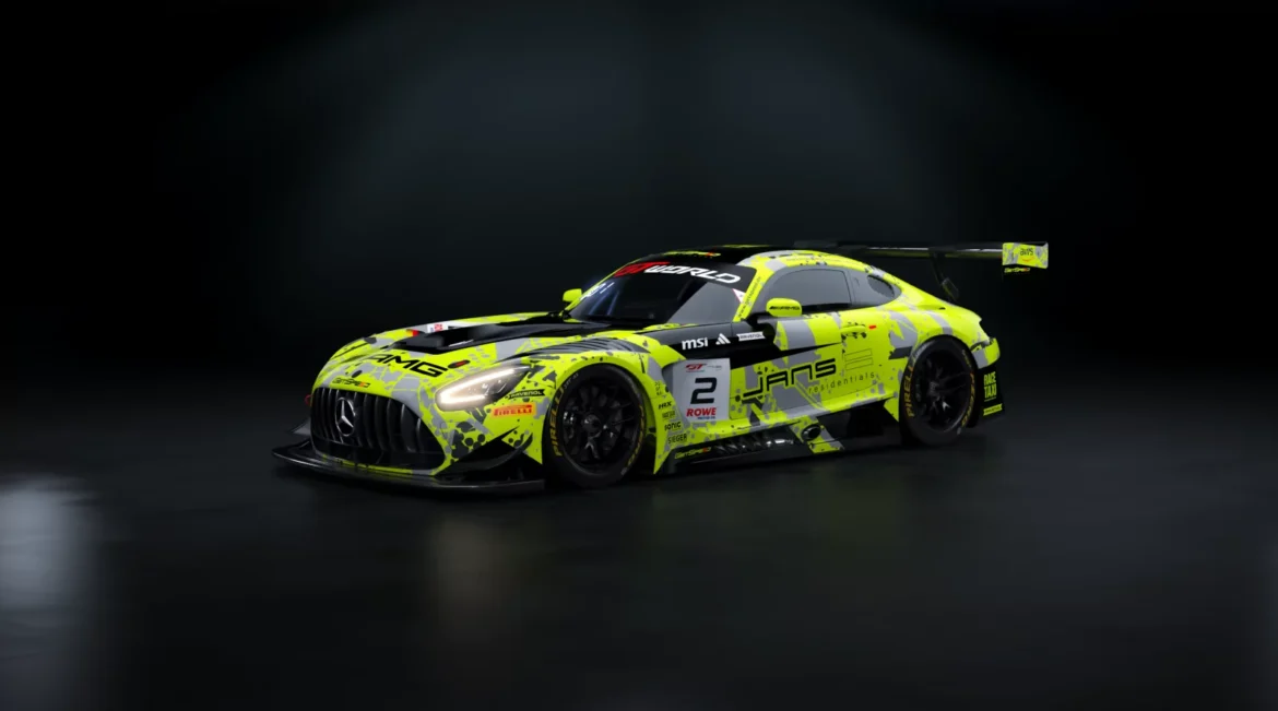 Tým GetSpeed oznamuje posádky pro GT World Challenge