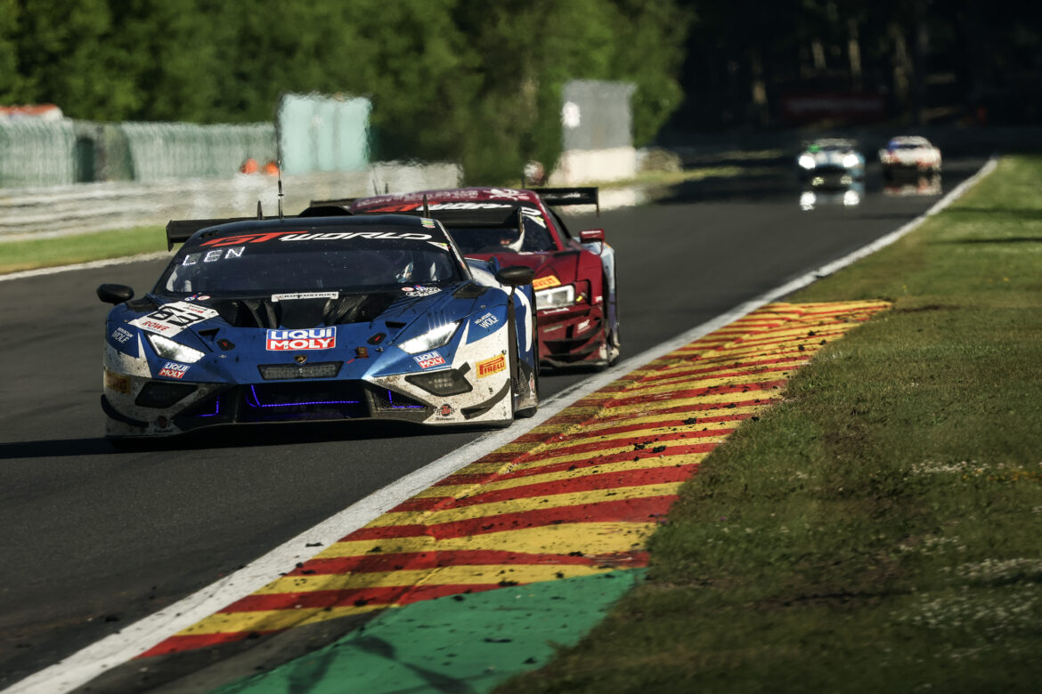 Lamborghini vítězí poprvé ve 24h Spa