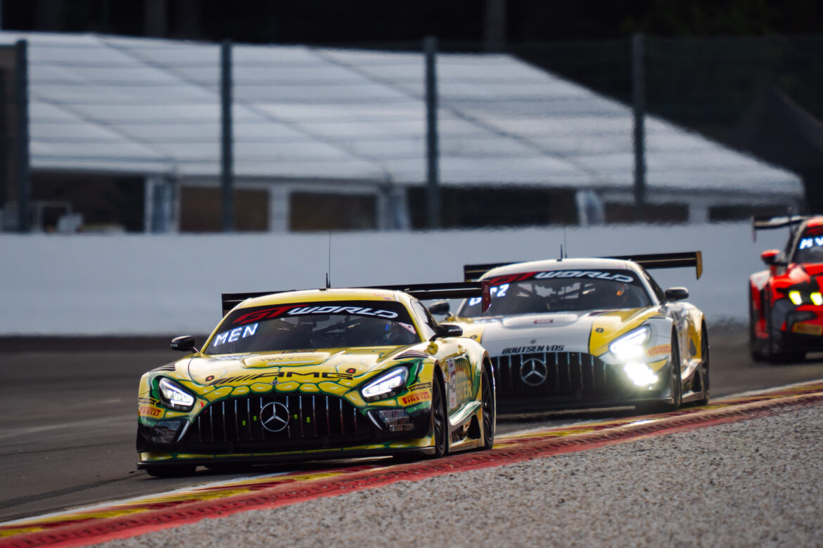 Mercedes odjíždí z 24h Spa s hořkým pocitem