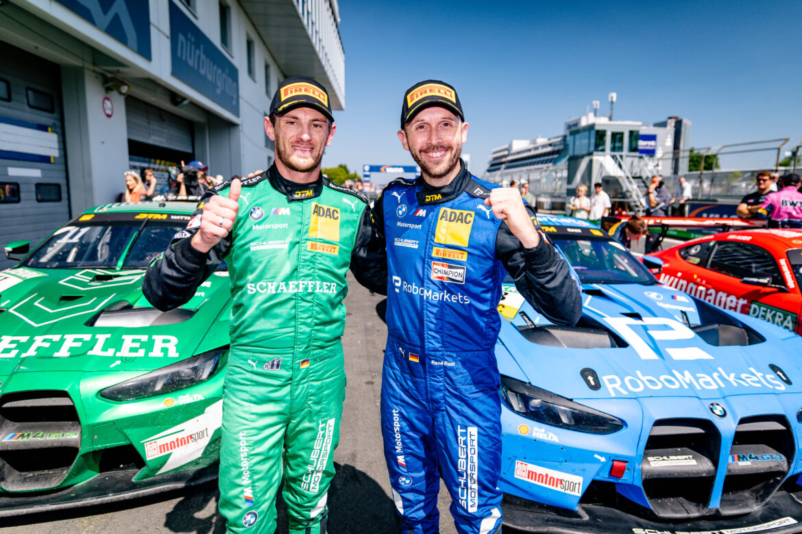 René Rast získal další nedělní vítězství v DTM